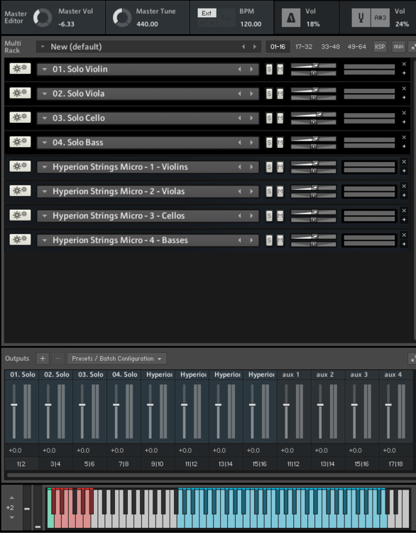 Kontakt with 8 instruments - 8 stereo outs.PNG